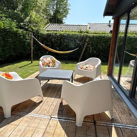 Oosterschelde Lodge Met Veel Privacy En Dicht Bij Het Water Scherpenisse ภายนอก รูปภาพ