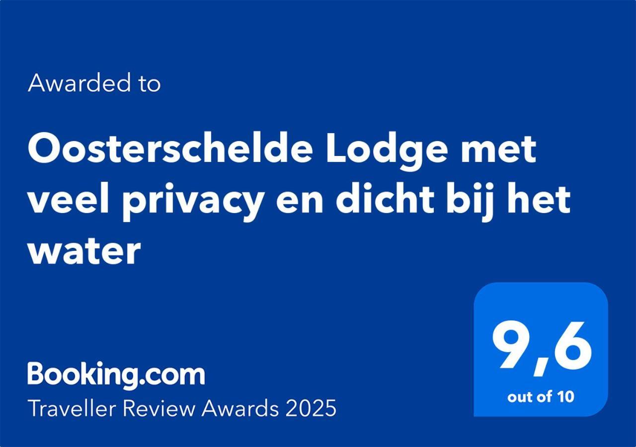 Oosterschelde Lodge Met Veel Privacy En Dicht Bij Het Water Scherpenisse ภายนอก รูปภาพ